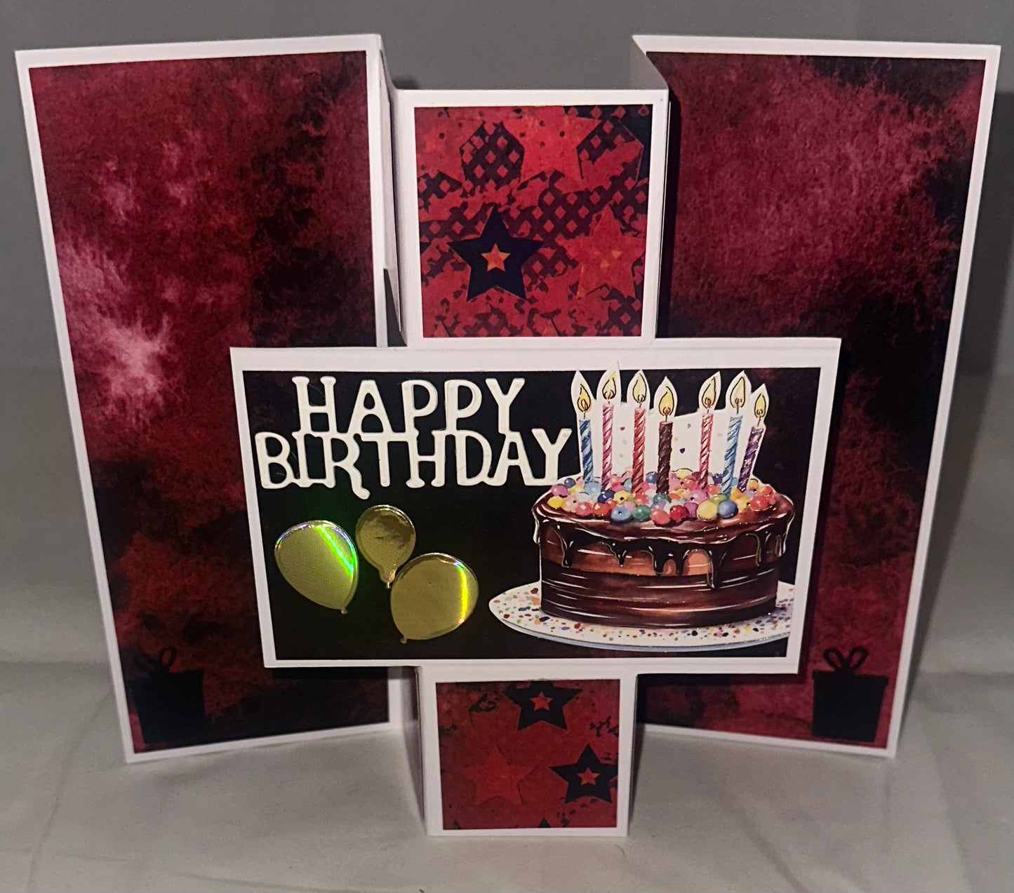 Triple Panel Fold Birthday Cards 5βx7β