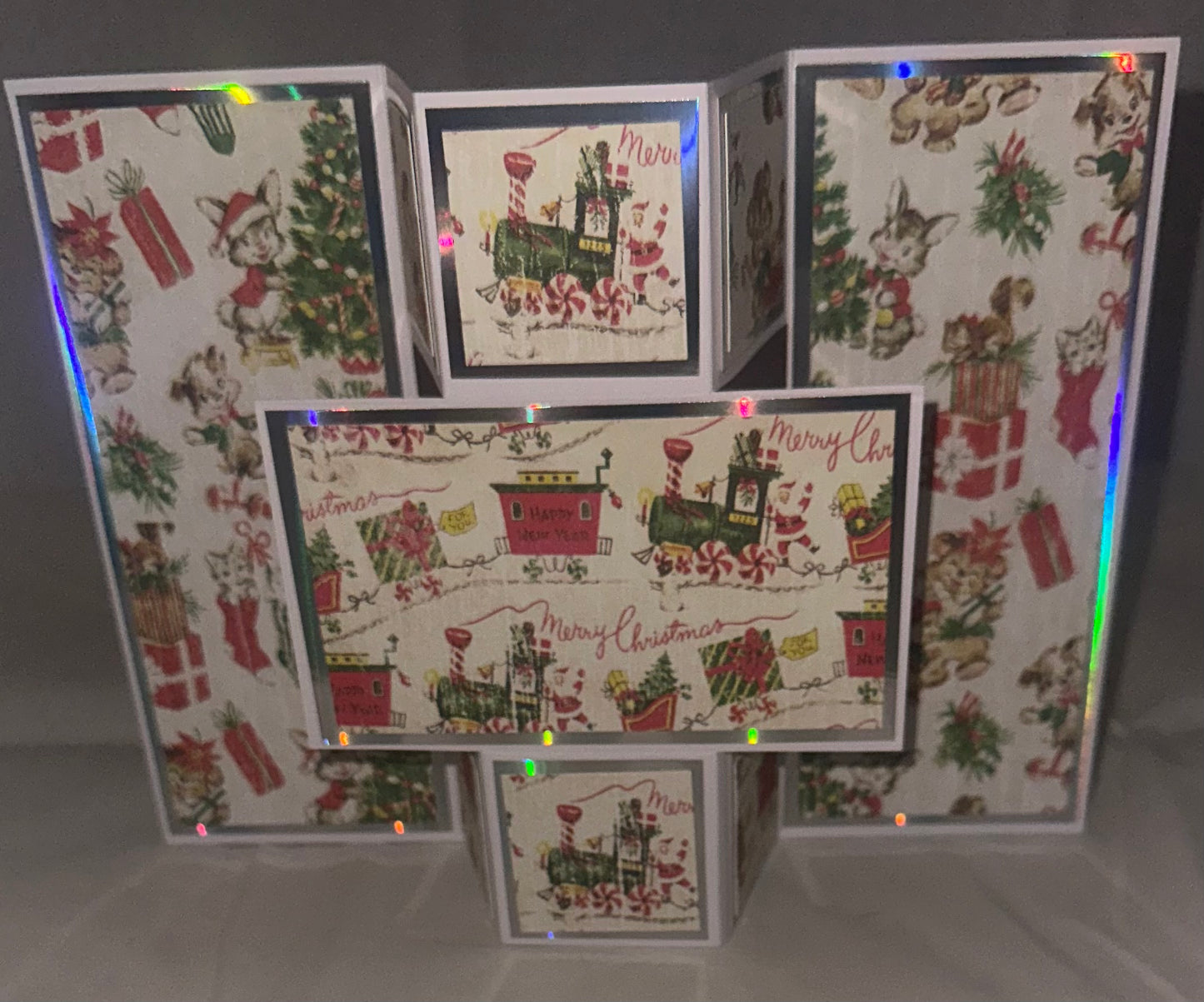 Triple Panel Fold Christmas Cards 5βx7β