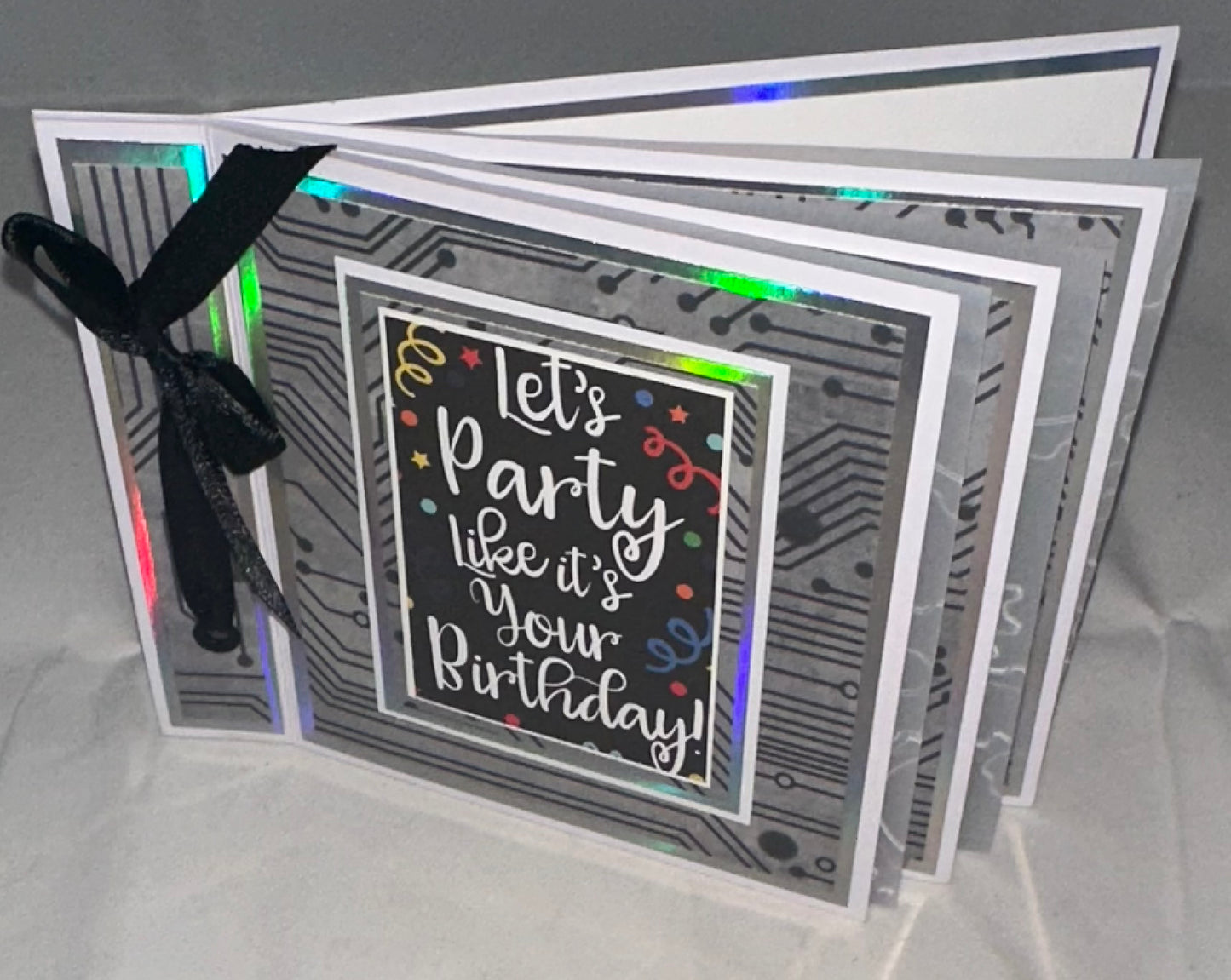 Book Bind Birthday Card 5x7β