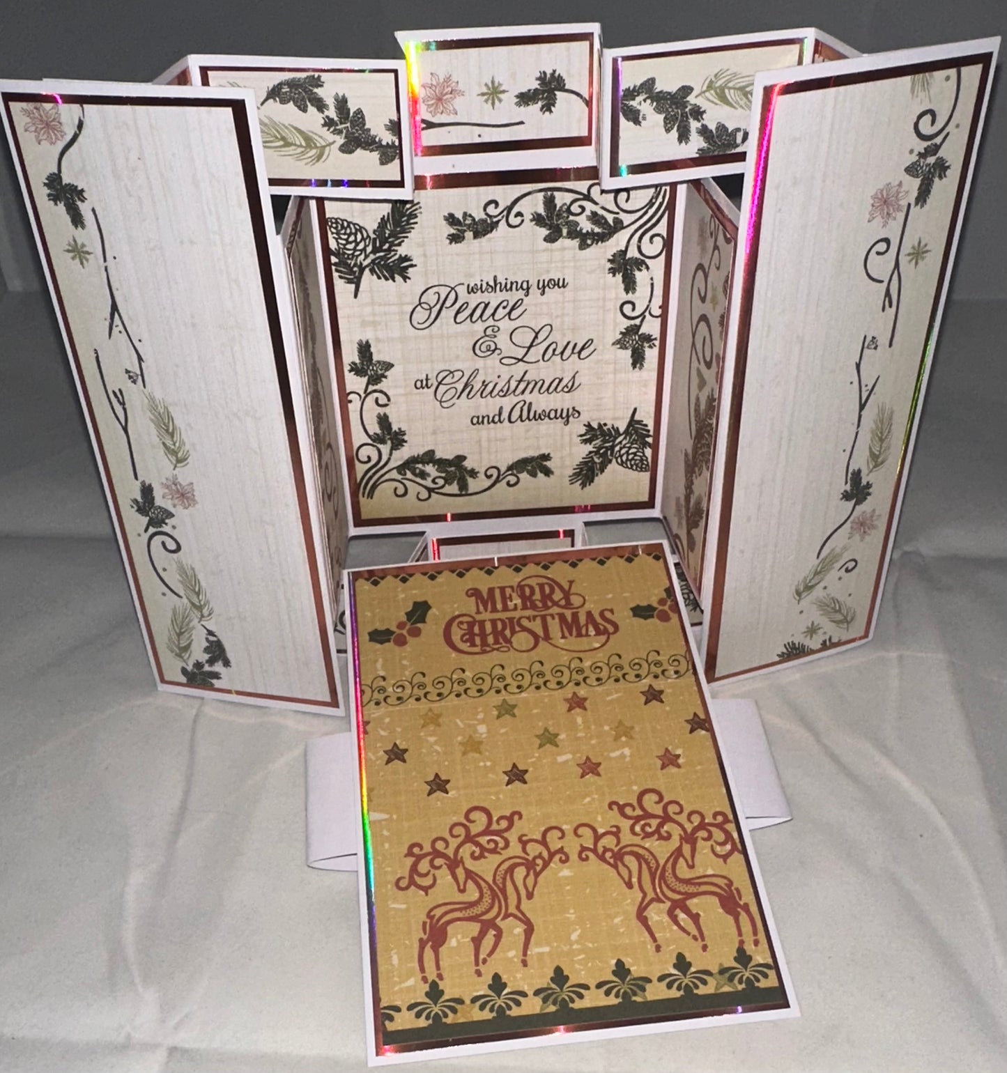 Double Display Christmas Cards 5x7” & 6x6”