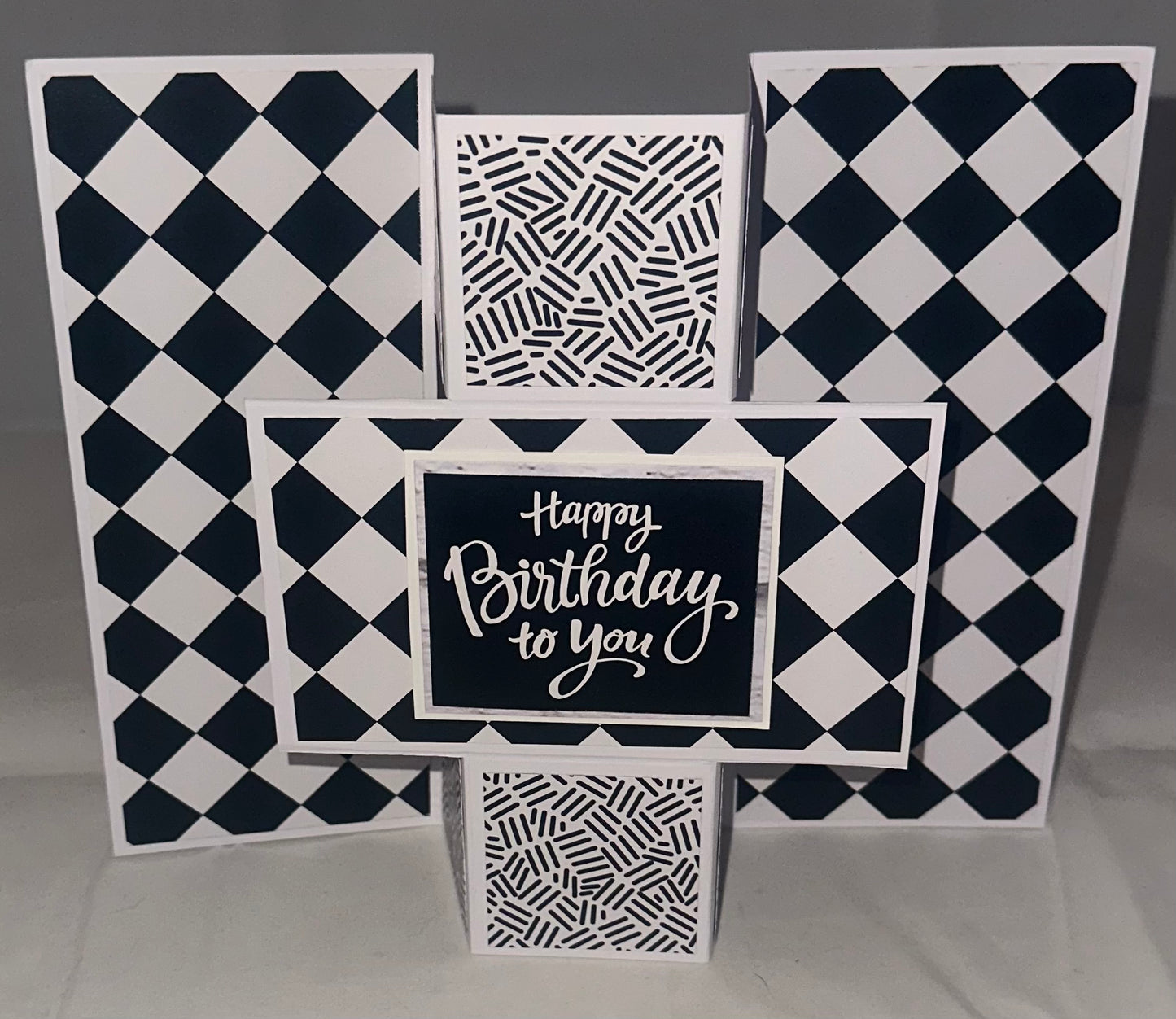 Triple Panel Fold Birthday Cards 5βx7β