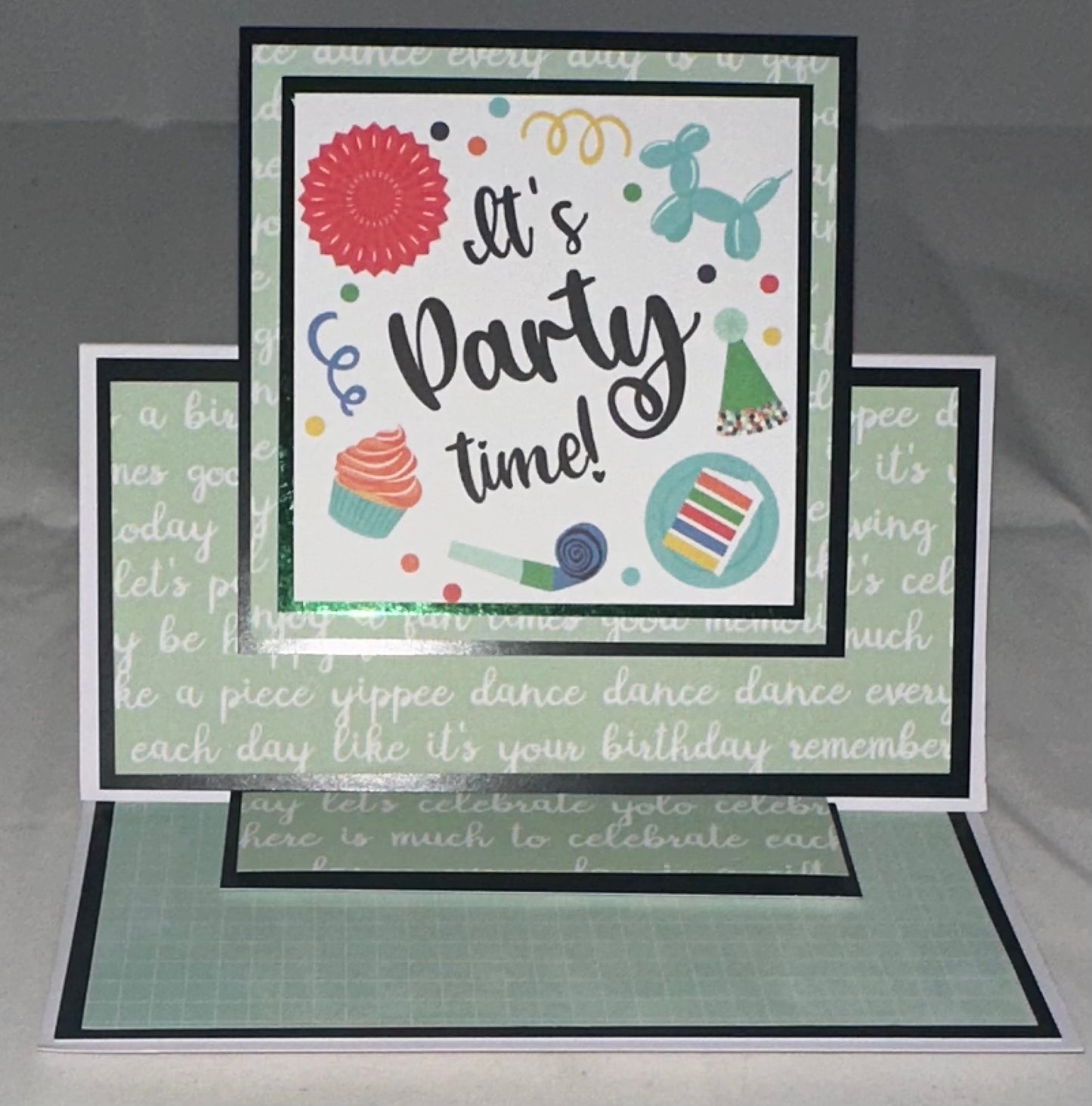 Easel Birthday Cards 6”x6”