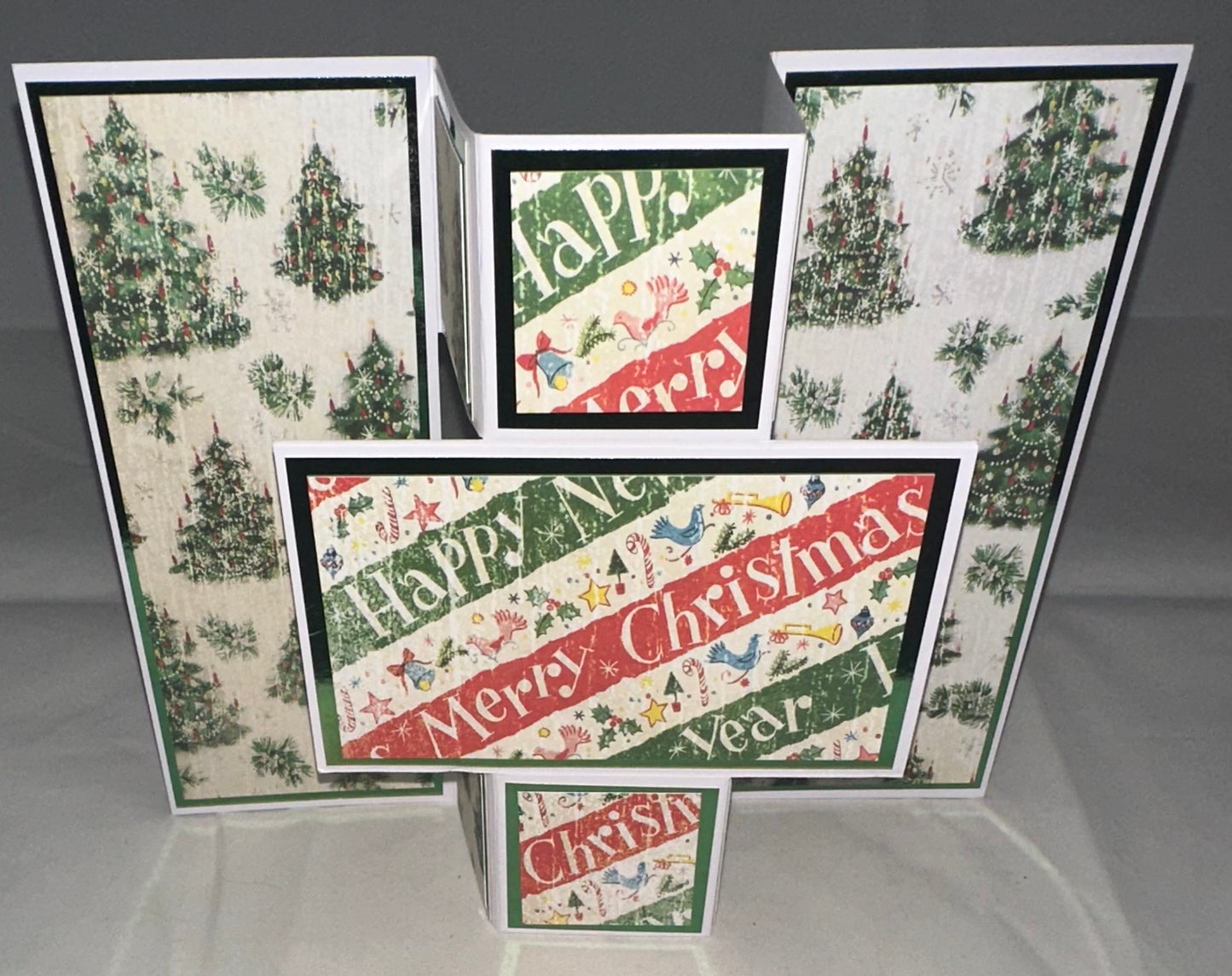 Triple Panel Fold Christmas Cards 5βx7β