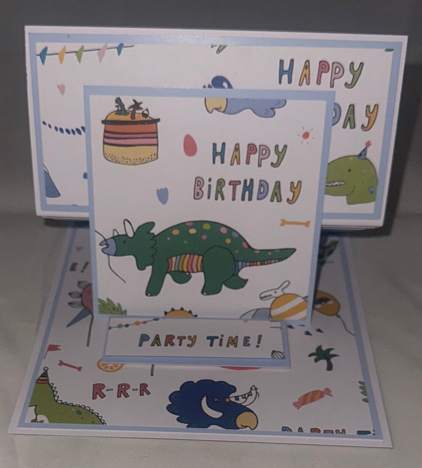 Reverse Easel Cards Birthday 6x6β