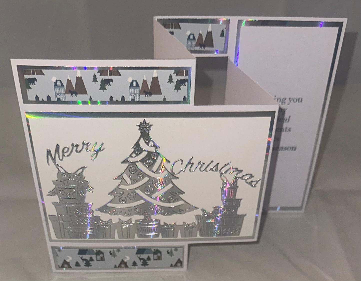 Tri-Fold Shutter Christmas Cards 6x6ā & 5x7ā