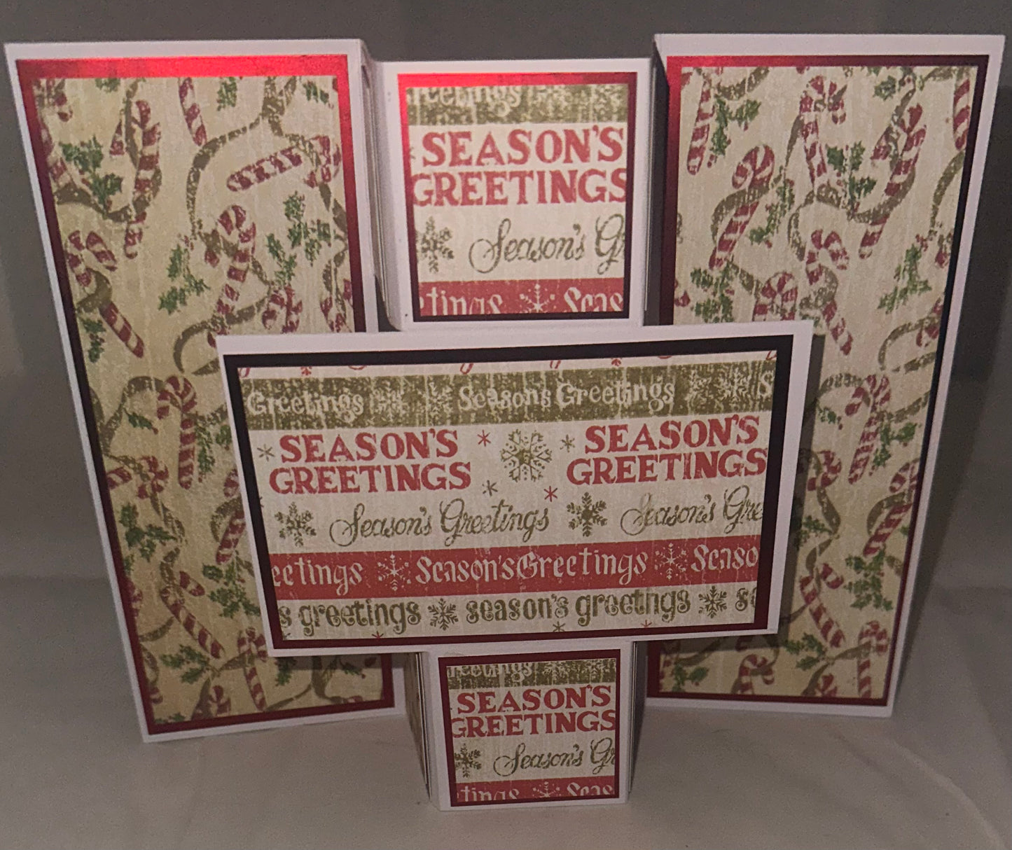 Triple Panel Fold Christmas Cards 5βx7β