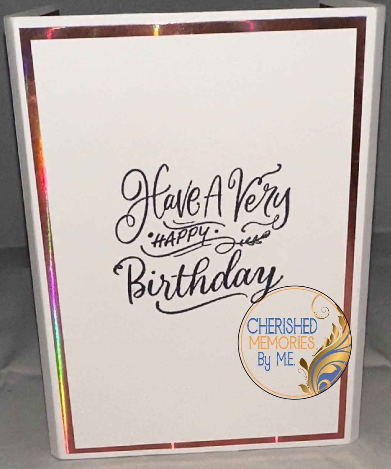 Cascading Gatefold Birthday Cards 5x7β