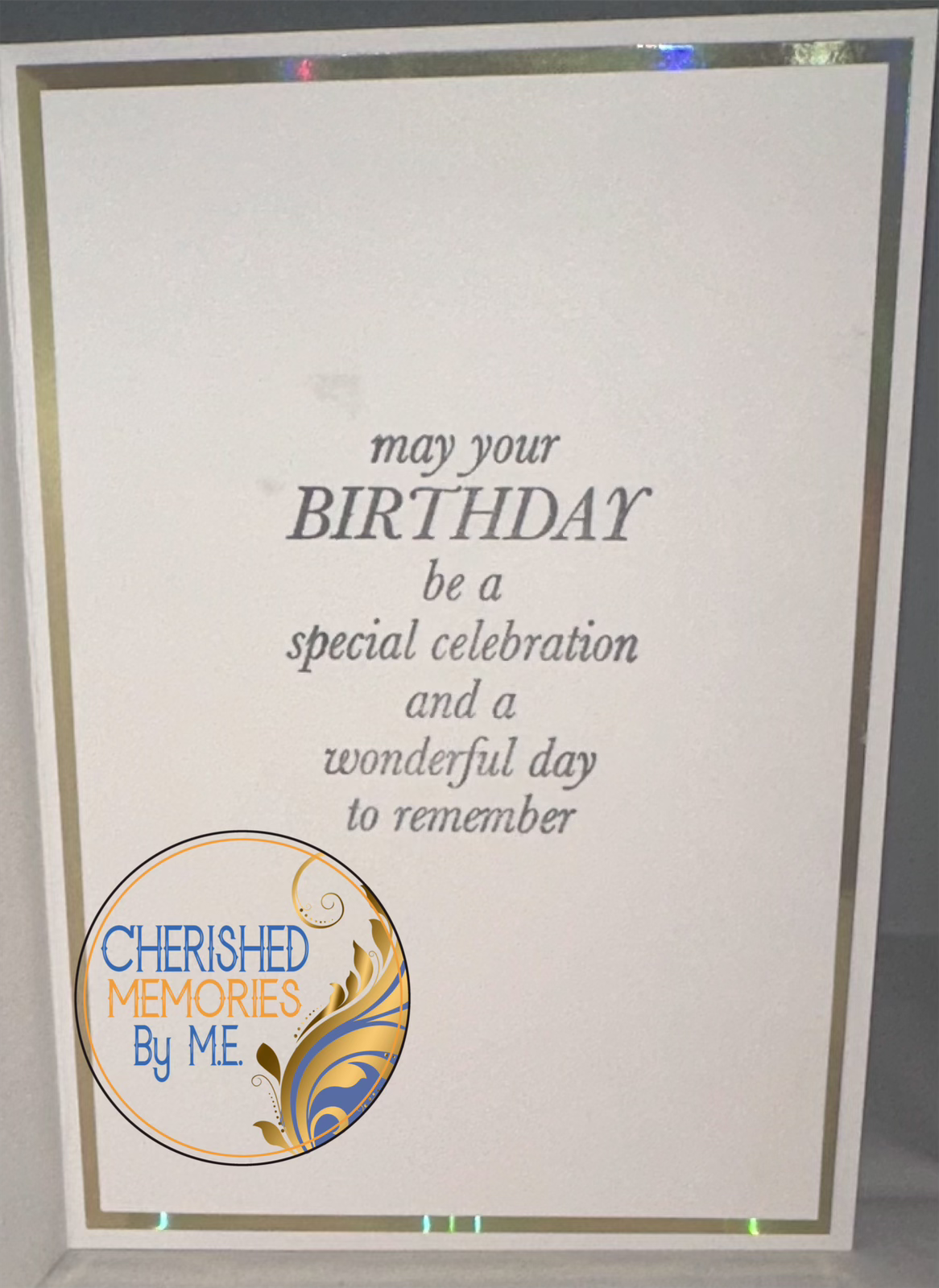 Birthday Side Folding Cards 5x7β