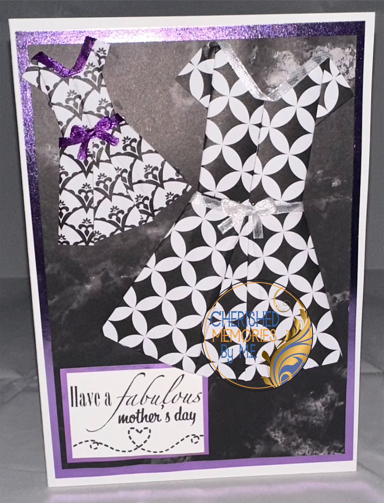 Mother’s Day Side Folding Card 5x7”