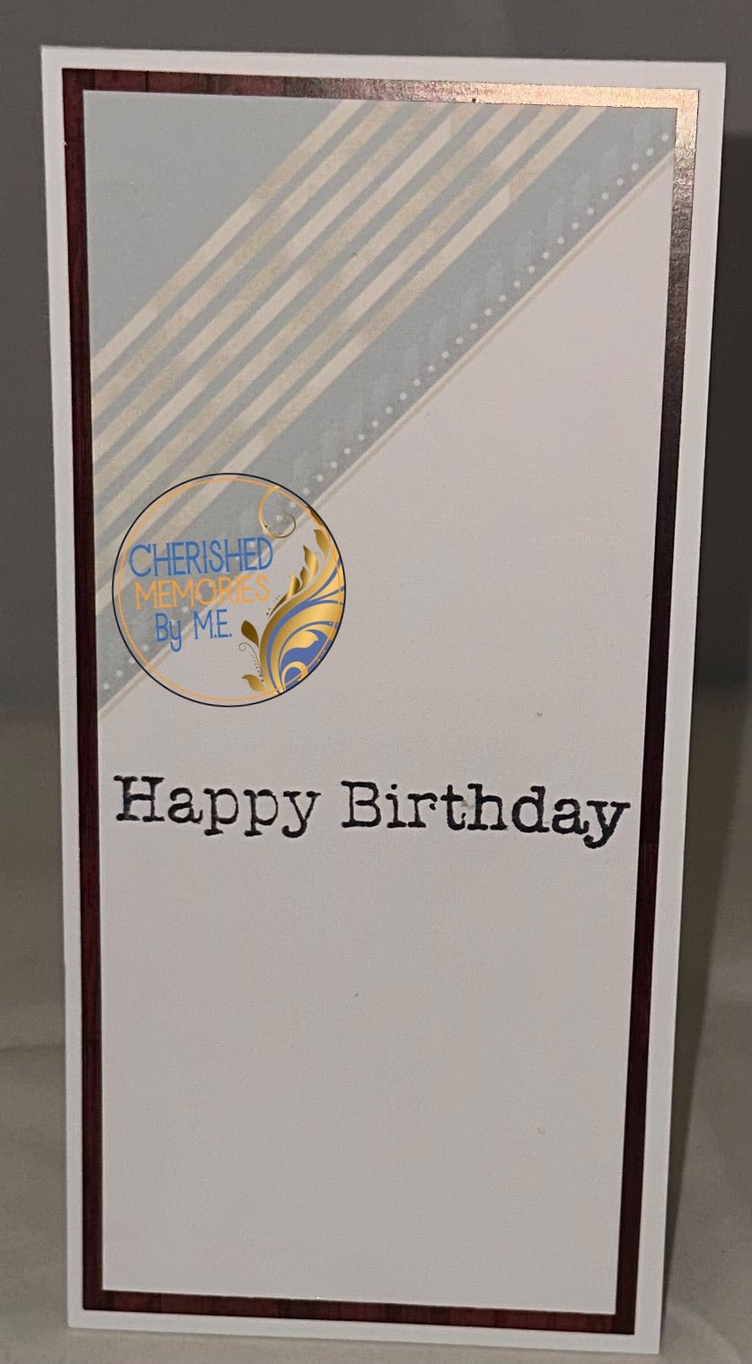 DL Top Folding Birthday Cards