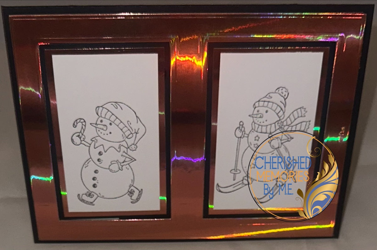 Flip Christmas Cards 5”x7”