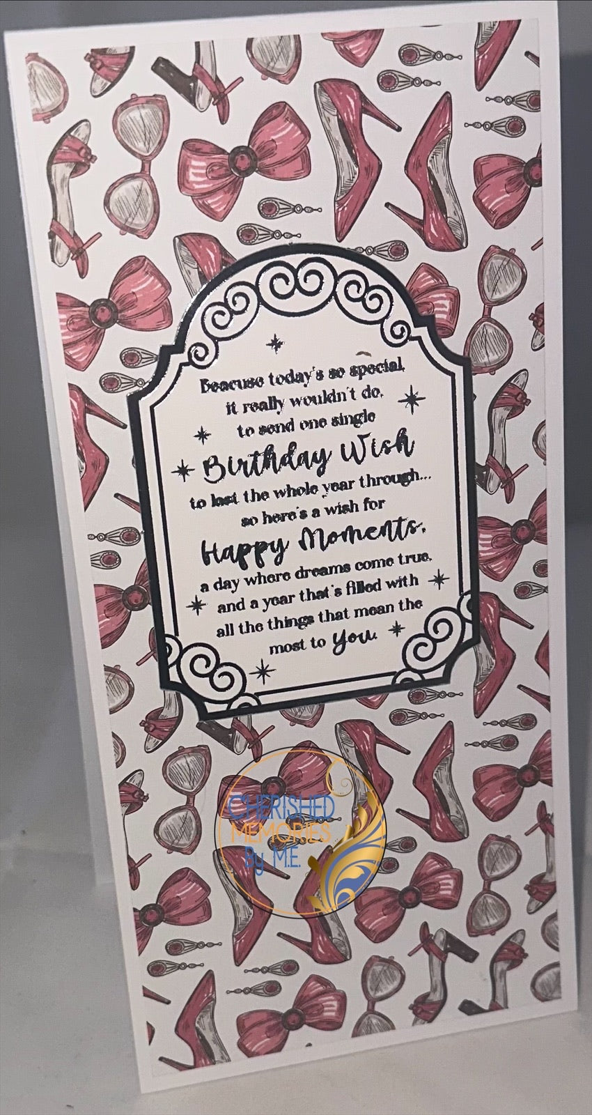 DL Top Folding Birthday Cards