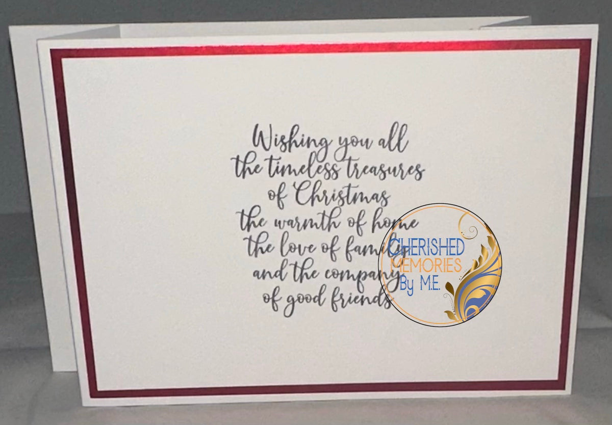 Wiper Christmas Cards 5x7” & 6”x6”