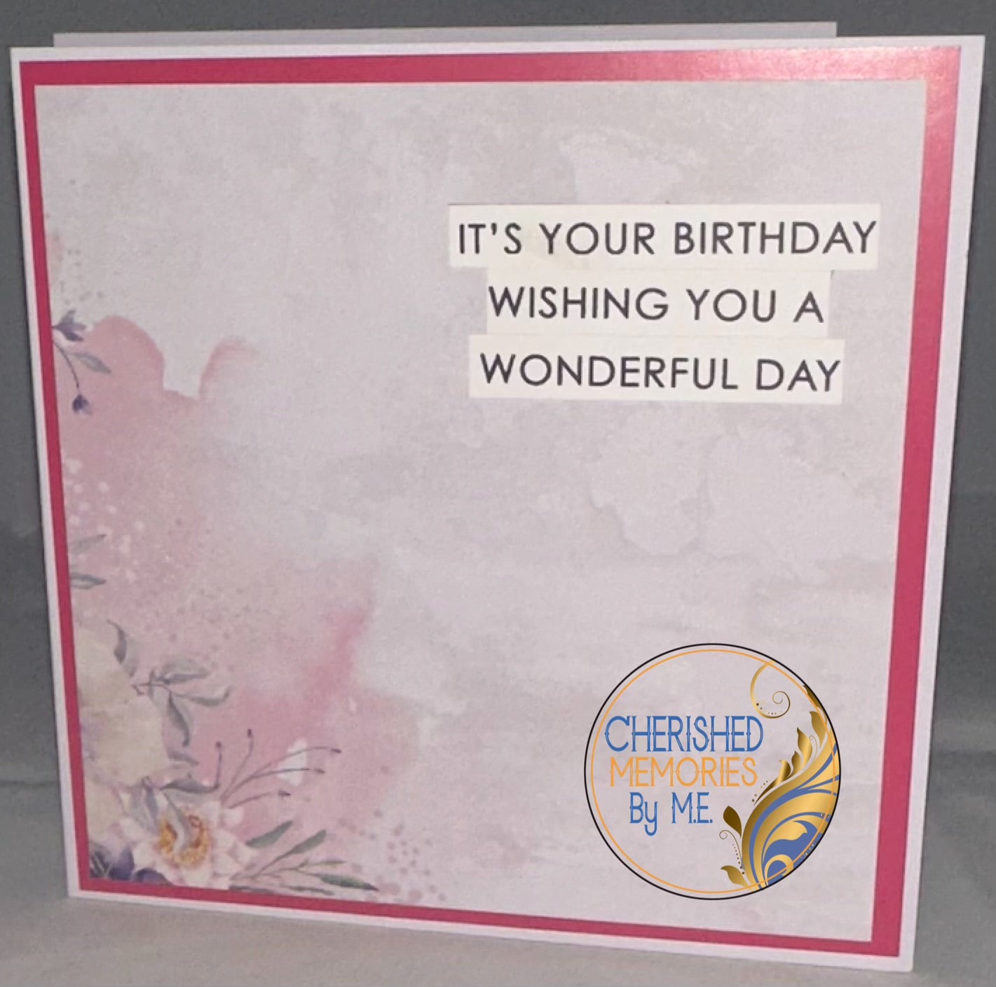 Side Folding Birthday Cards 6x6”