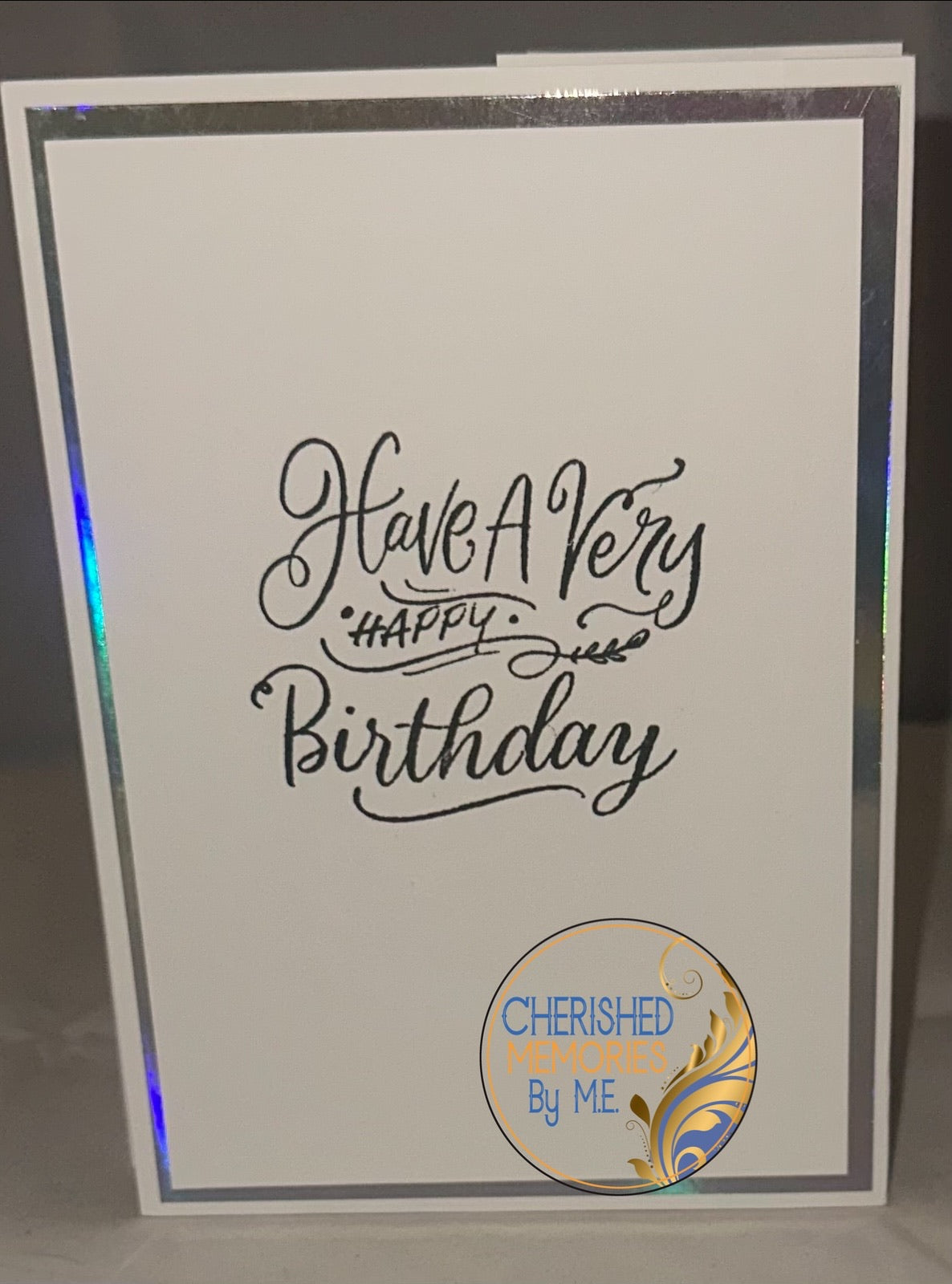 Expanding Accordion Birthday Card 5x7”