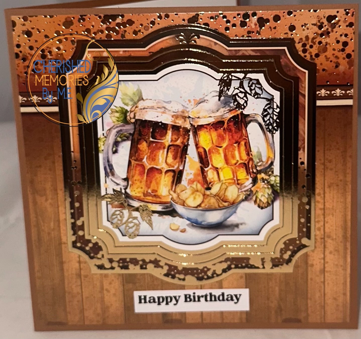 Birthday Cards for him 5x7” & 6x6”