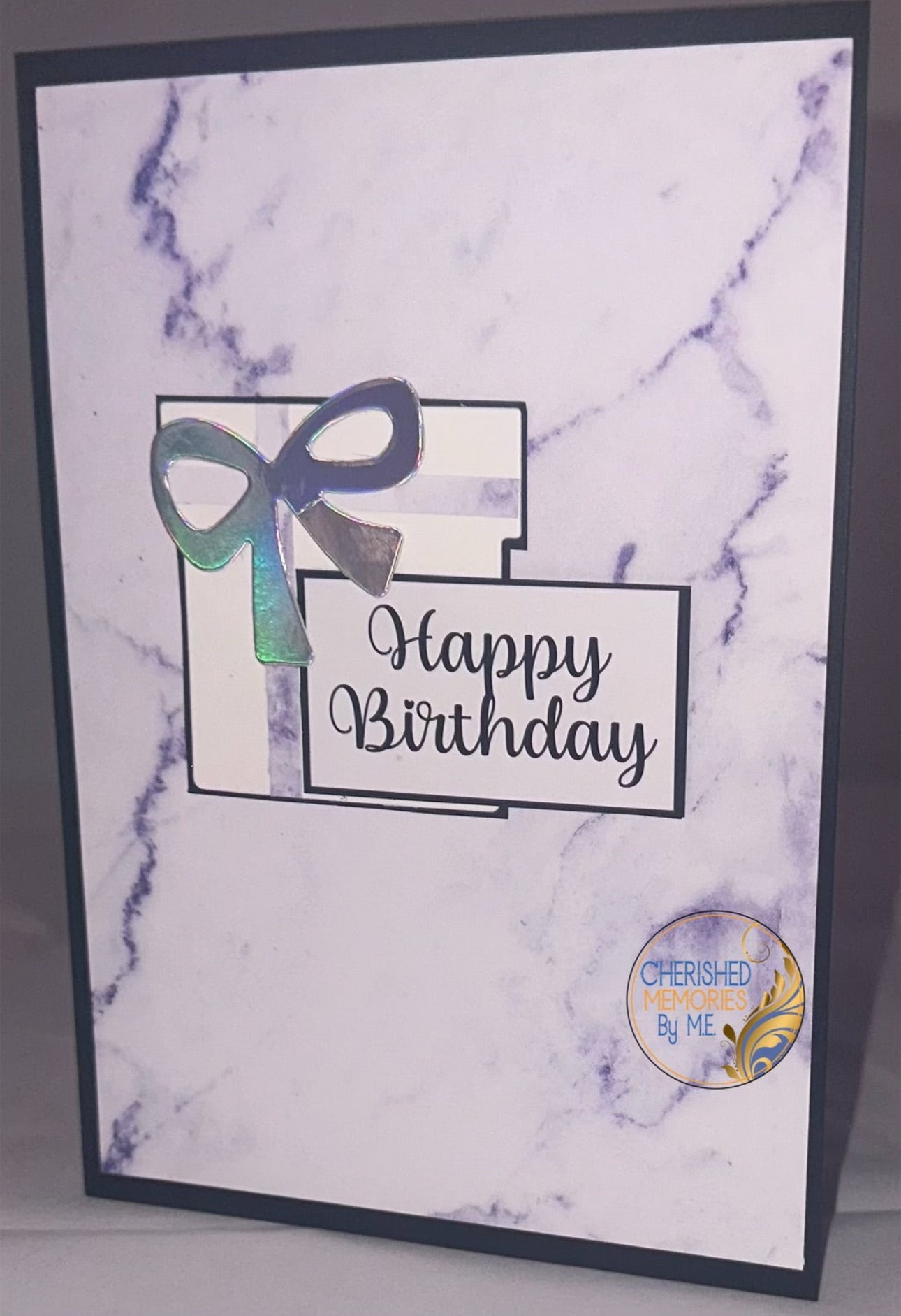 Marble Birthday Cards 6”x6” & 5x7”