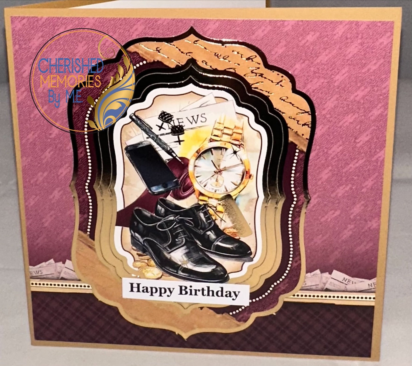 Birthday Cards for him 5x7” & 6x6”