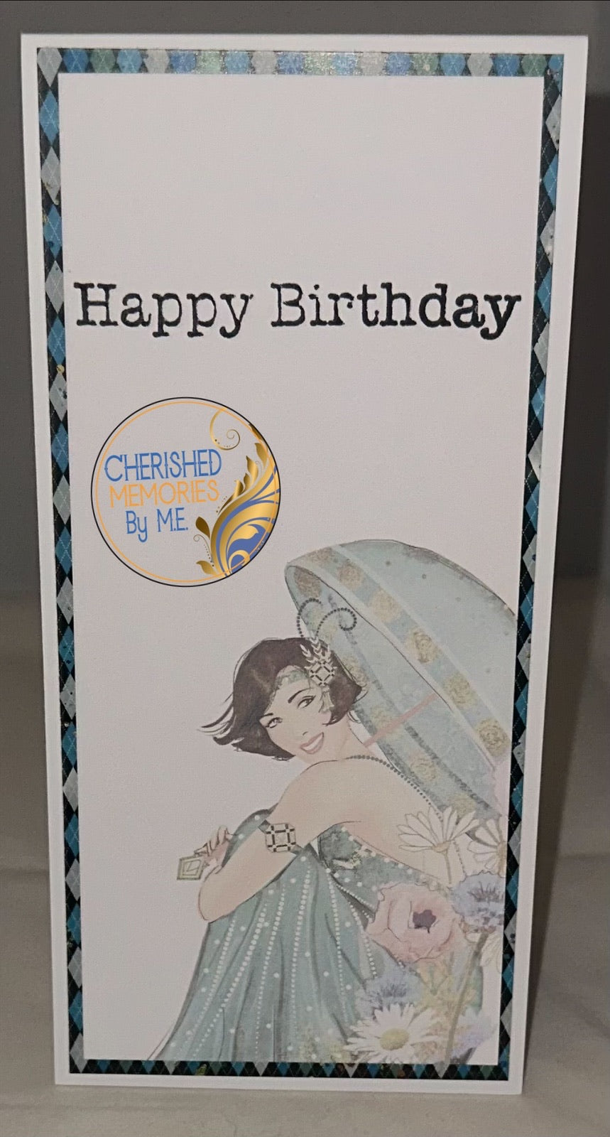 DL Top Folding Birthday Cards