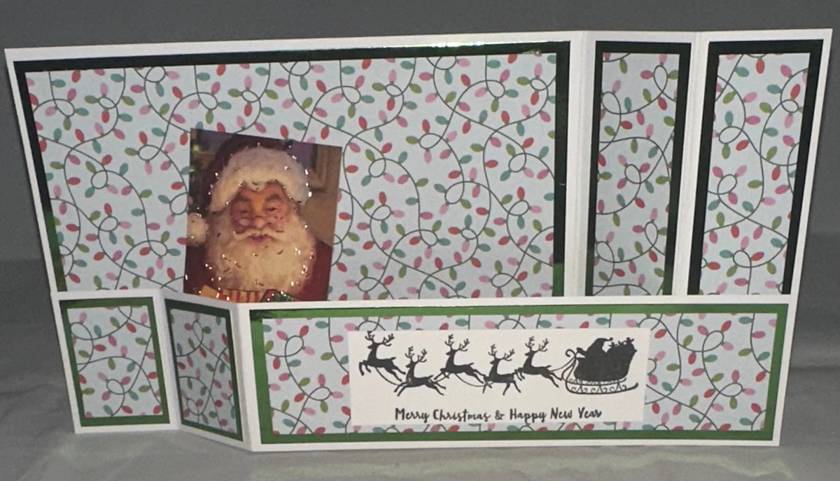 Z-Fold Wiper Christmas Cards 5x7”