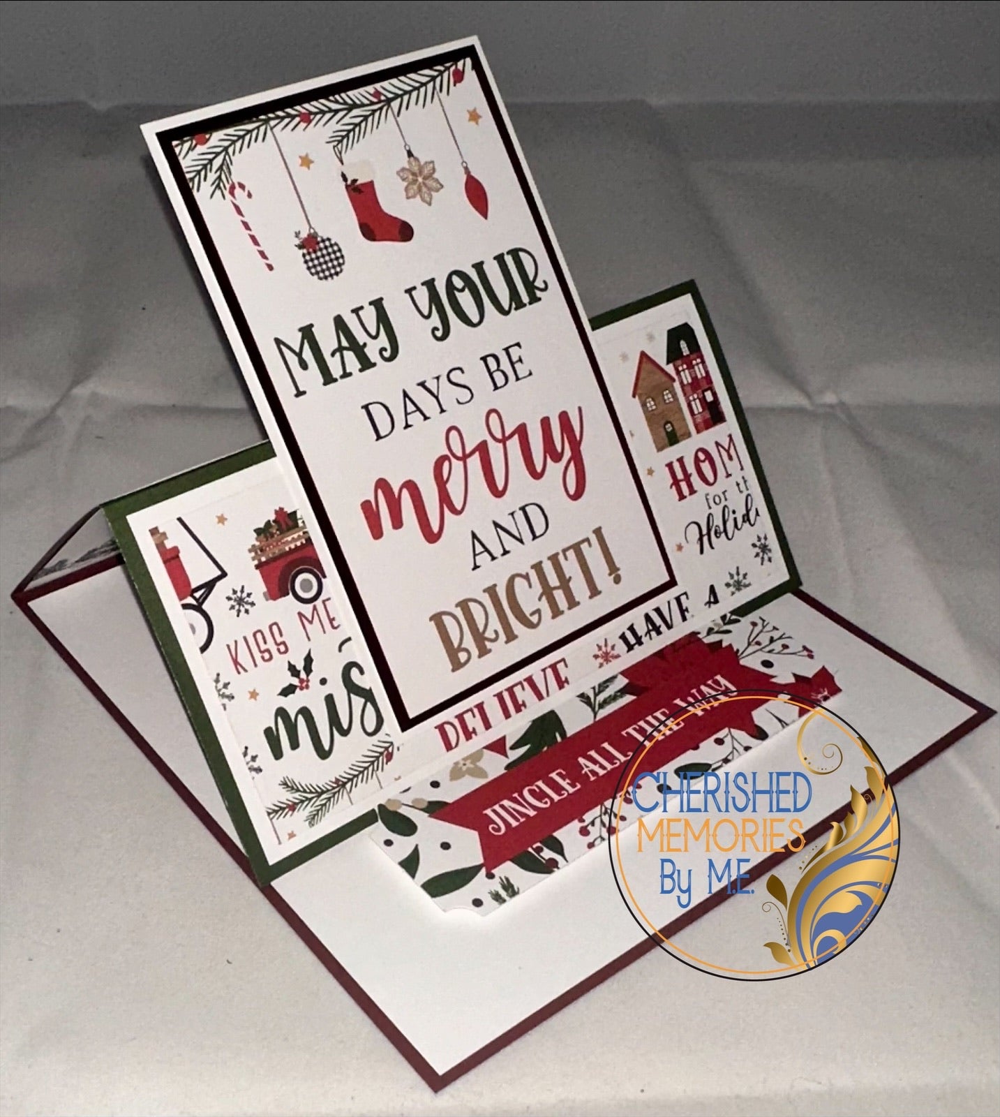 Easel Christmas Cards 6”x6”