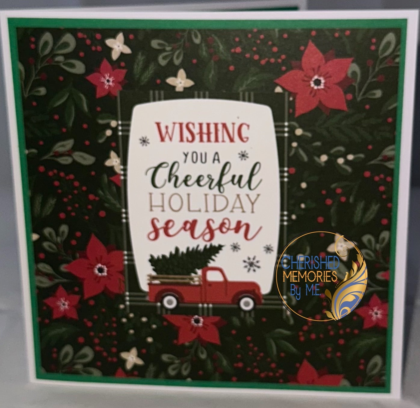 Christmas Pop-Up Book-fold Cards 6x6”