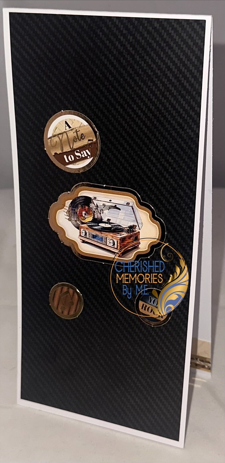 DL Top fold Birthday Cards for Him