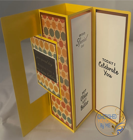 Swingfold Birthday Cards 5x7”