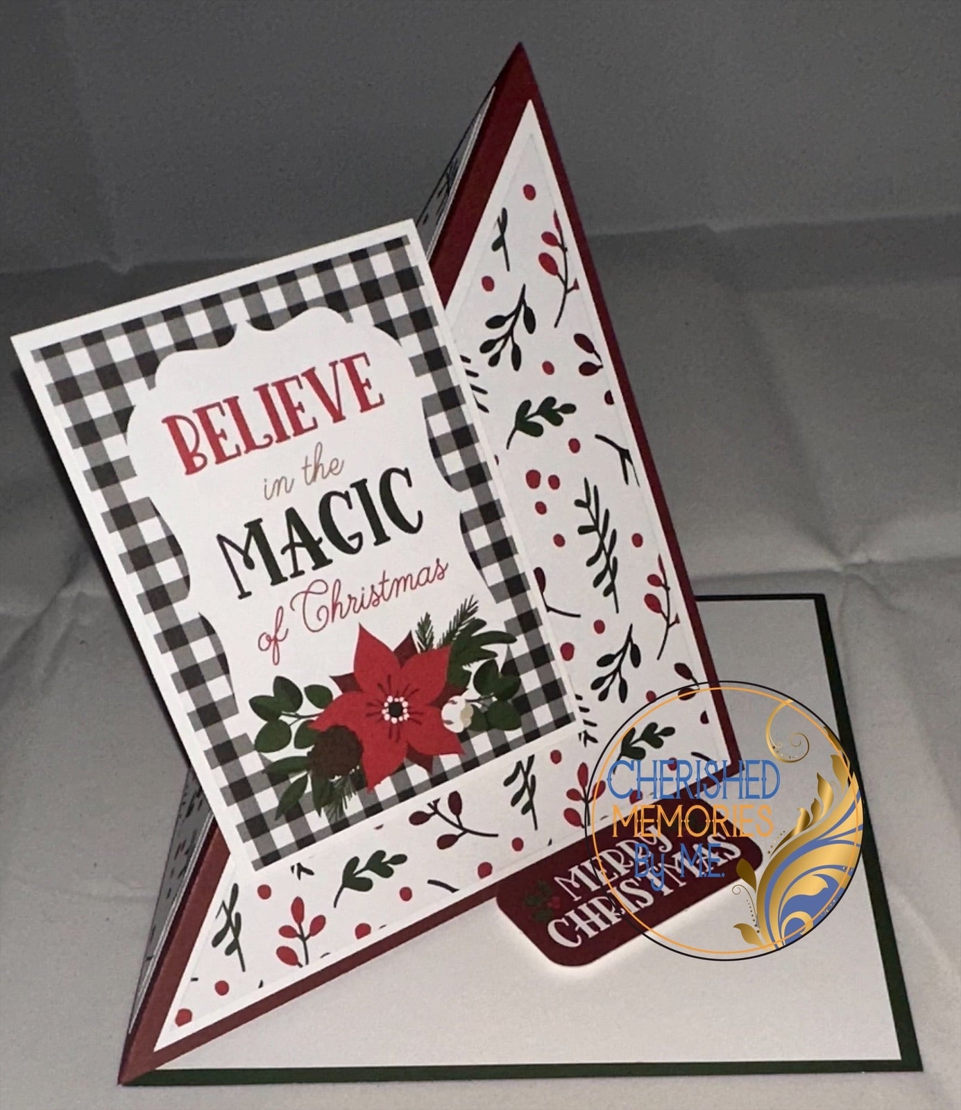 Twisted Easel Christmas Cards 6x6”