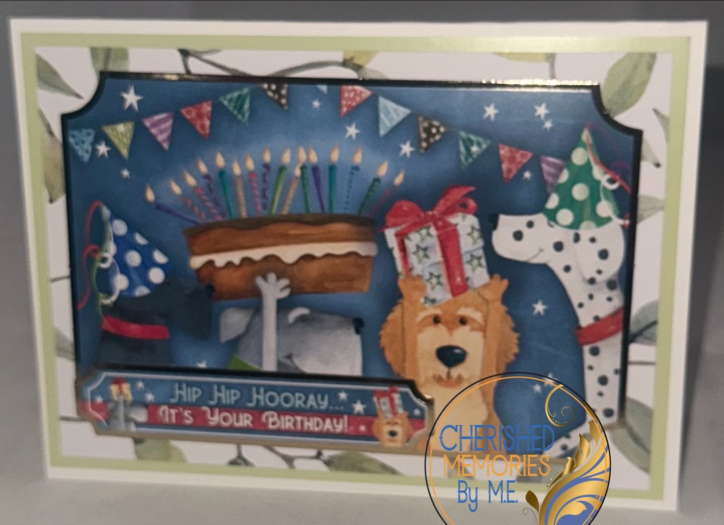 Side Folding Birthday Cards 5x7”