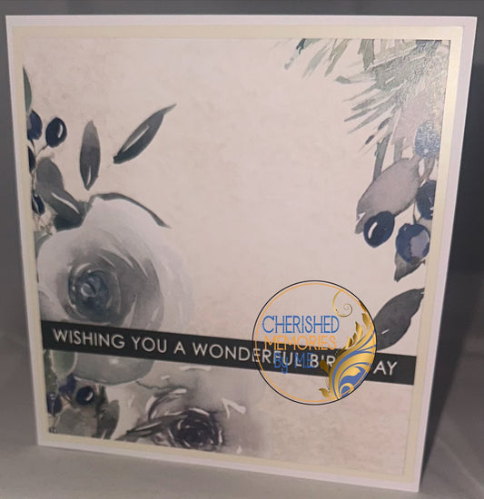 Side Folding Birthday Cards 6x6”