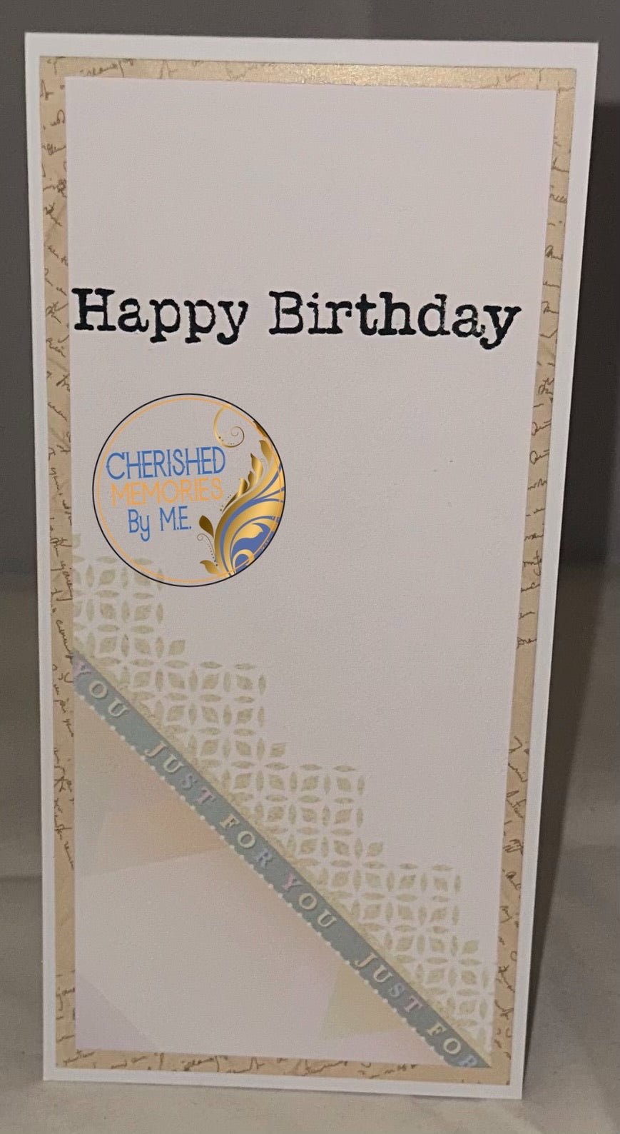 DL Top Folding Birthday Cards