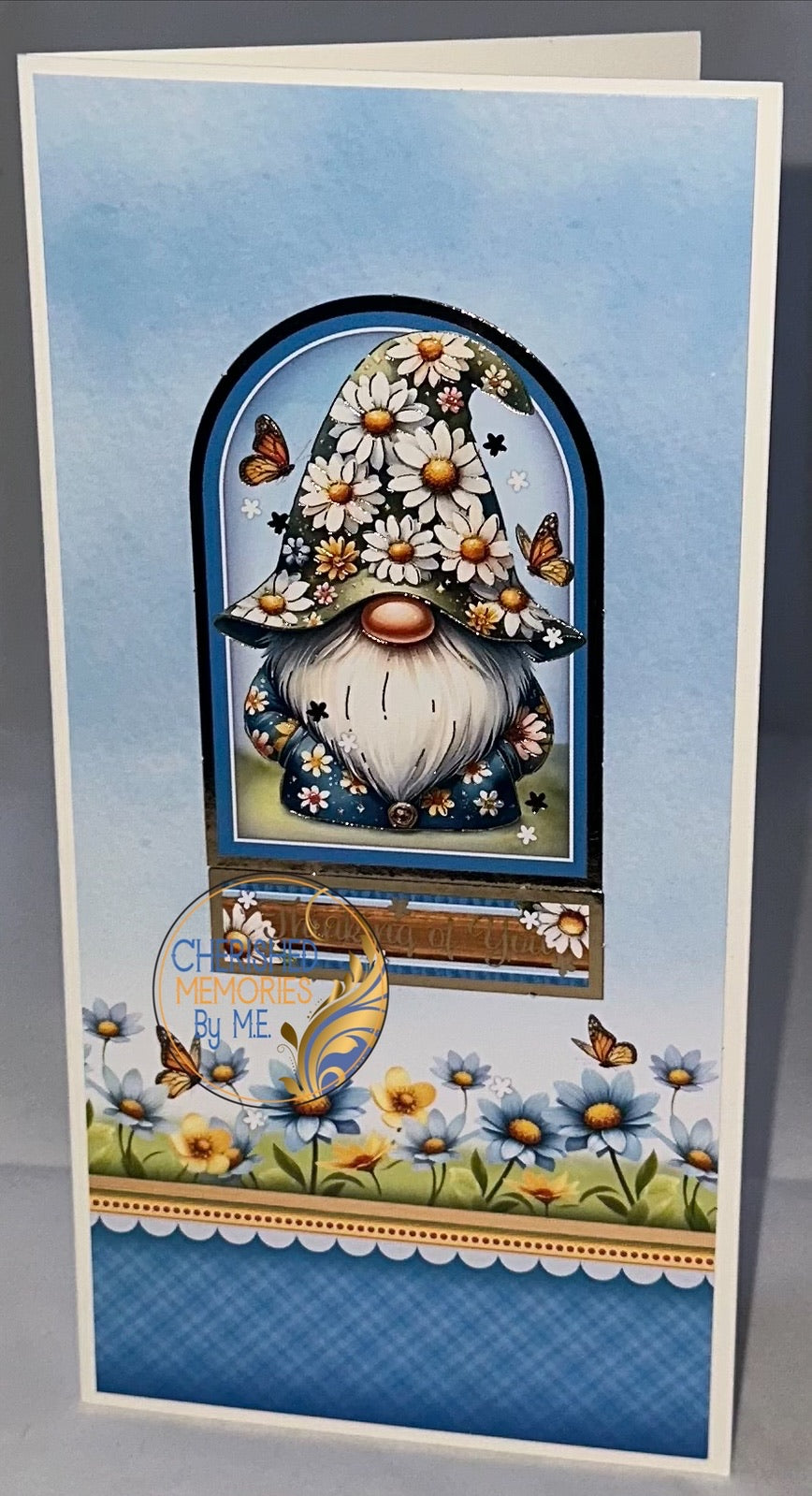 Gnome Birthday Cards DL & 5x7”