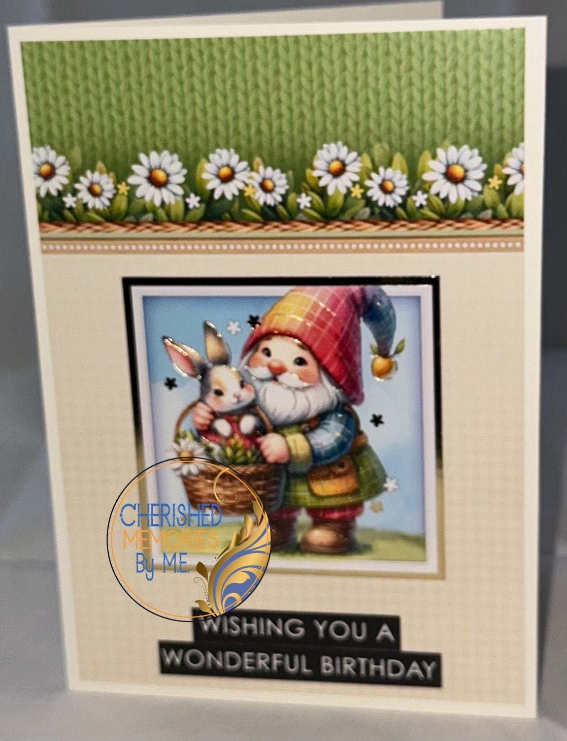 Gnome Birthday Cards DL & 5x7”