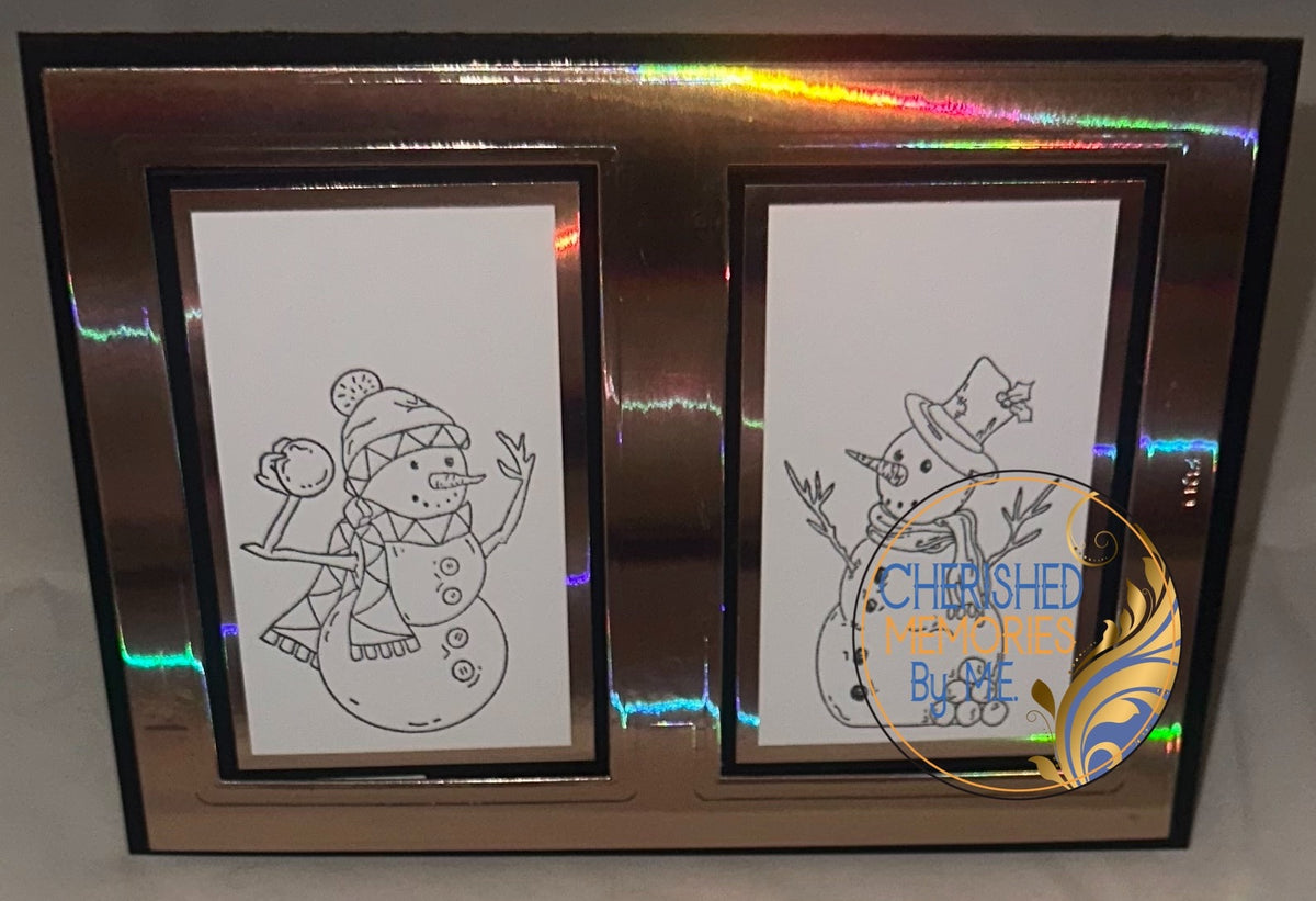 Flip Christmas Cards 5”x7”