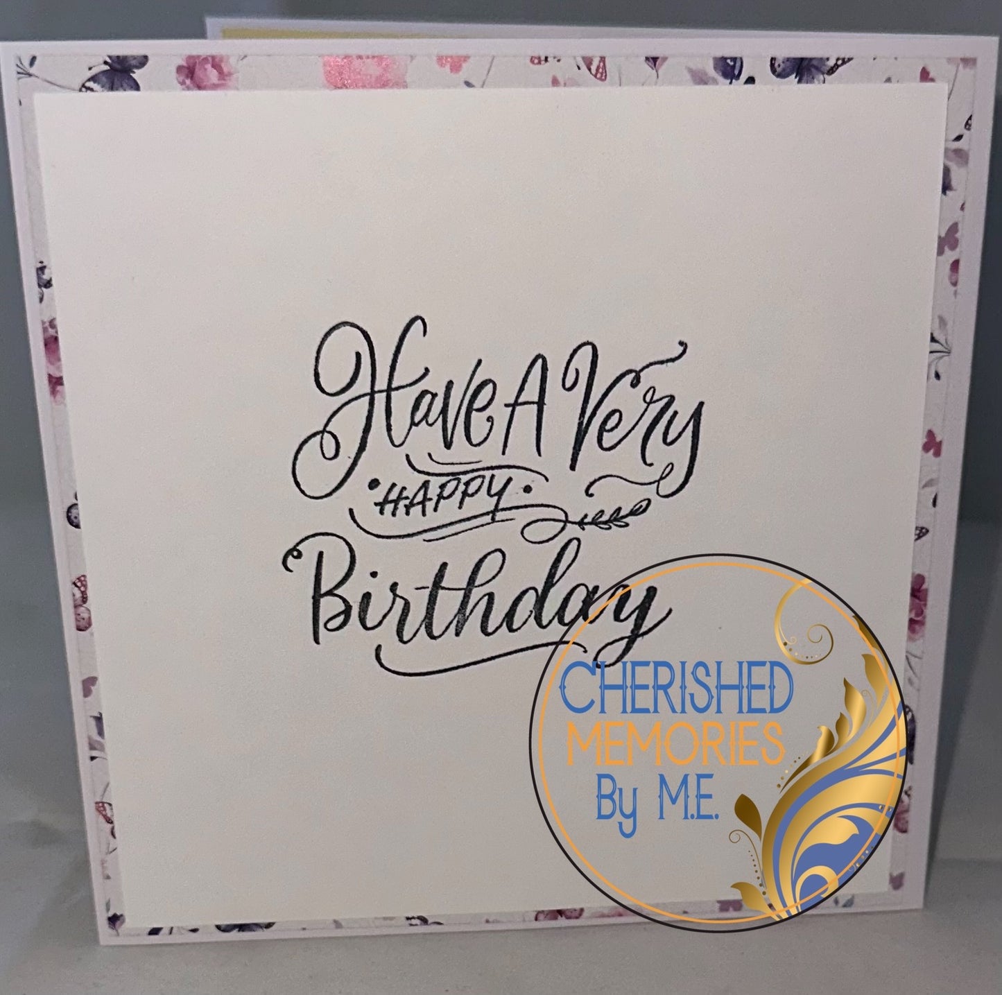 Birthday Pop-Up Book-fold Cards 6x6”