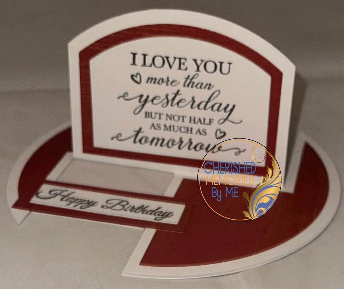 Impossible Birthday Cards 6x6” & 5x7”