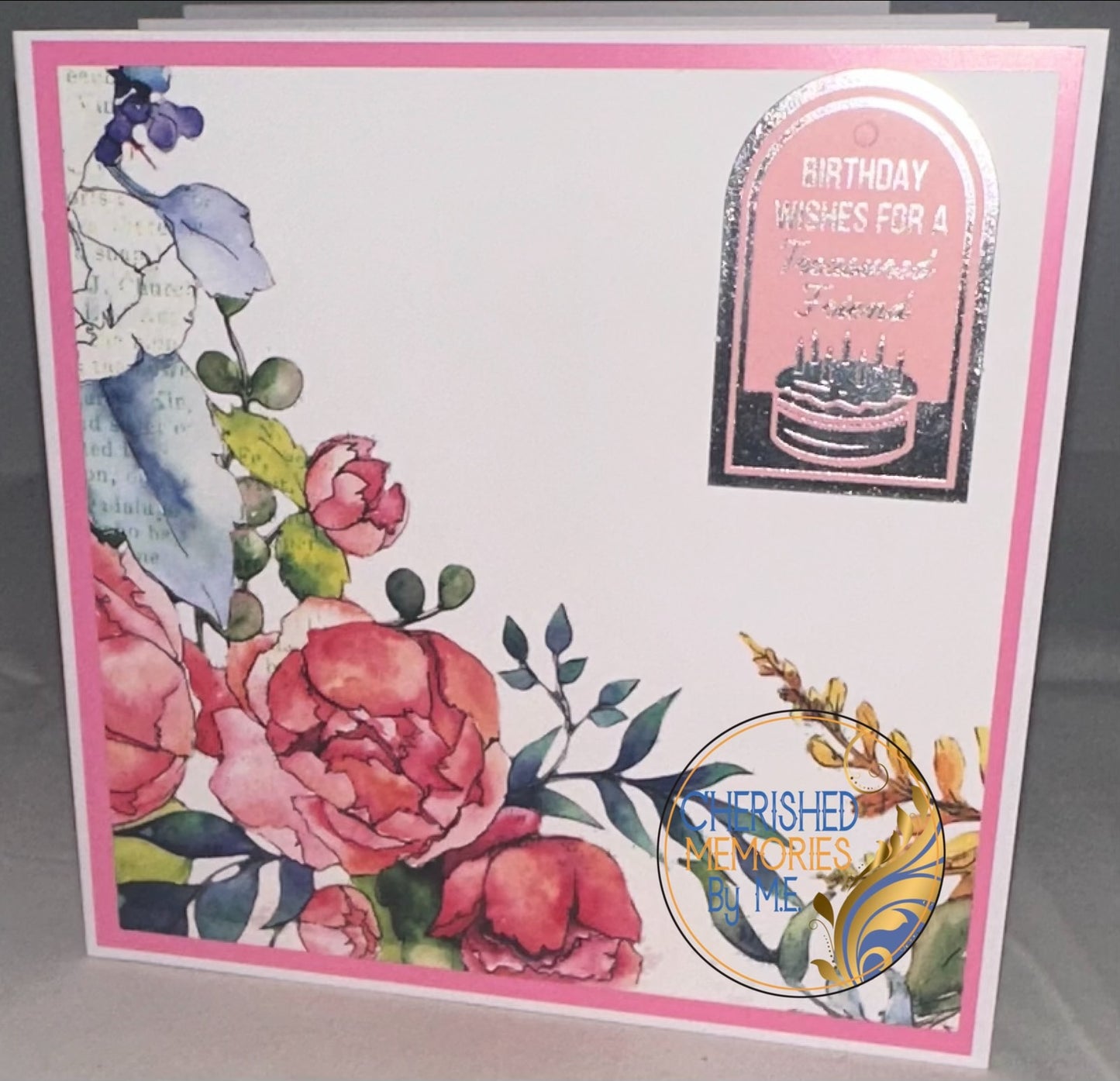 Side Folding Birthday Cards 6x6”