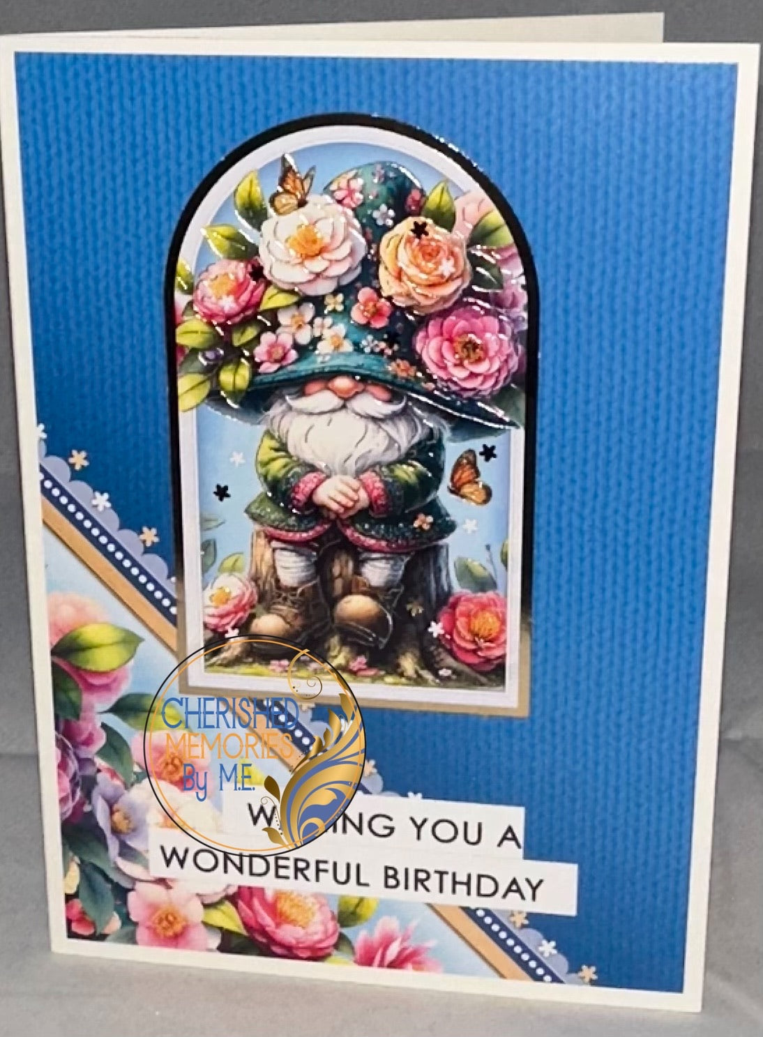 Gnome Birthday Cards DL & 5x7”