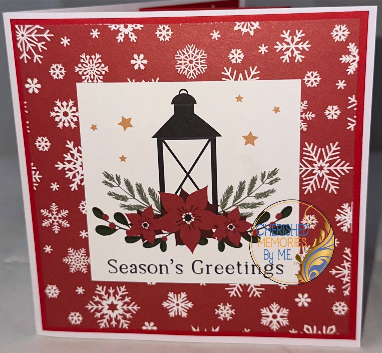 Christmas Pop-Up Book-fold Cards 6x6”