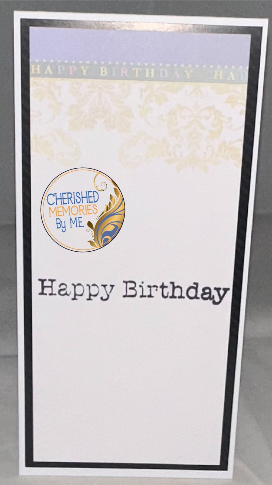 DL Top Folding Birthday Cards