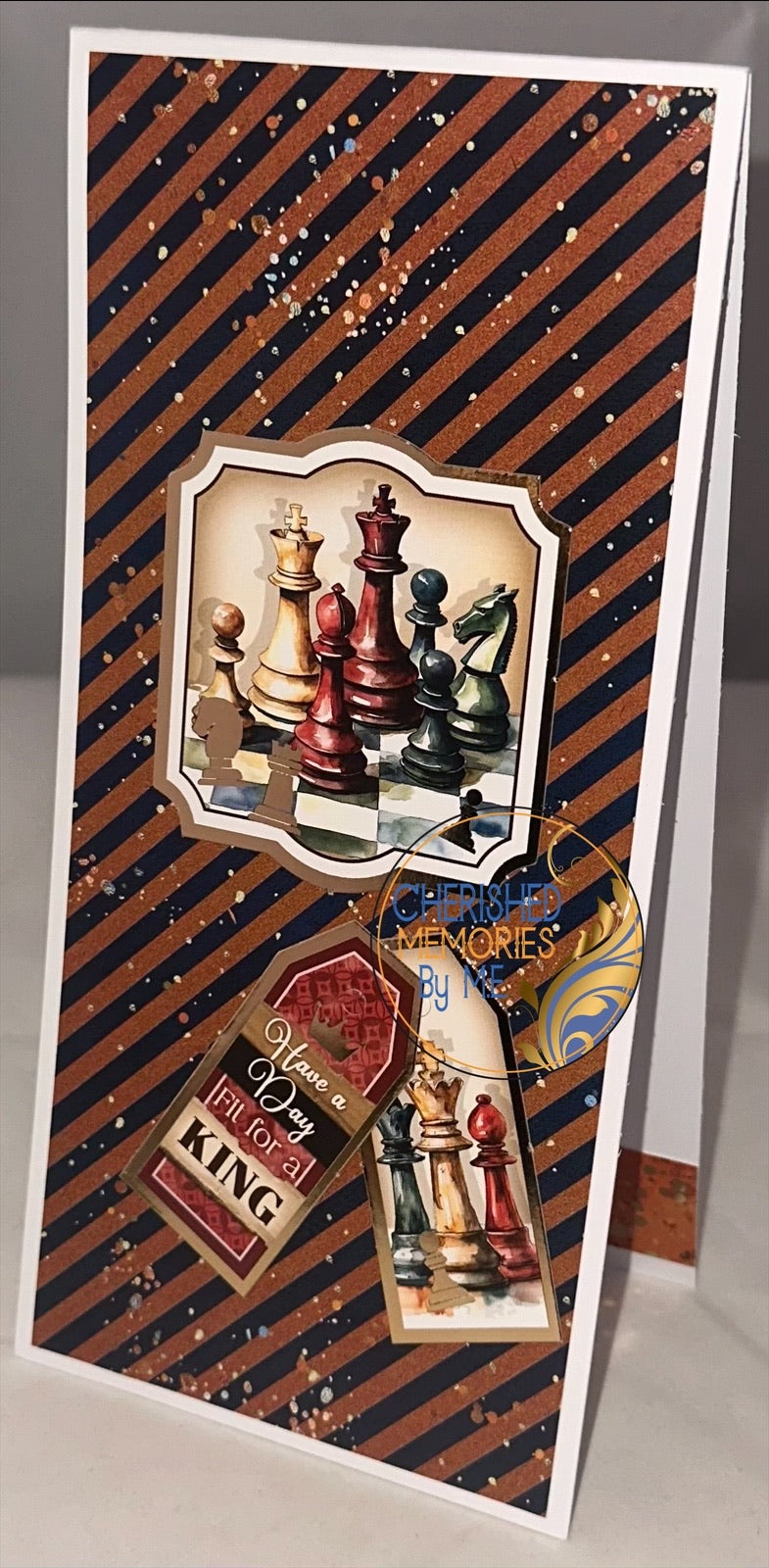 DL Top fold Birthday Cards for Him