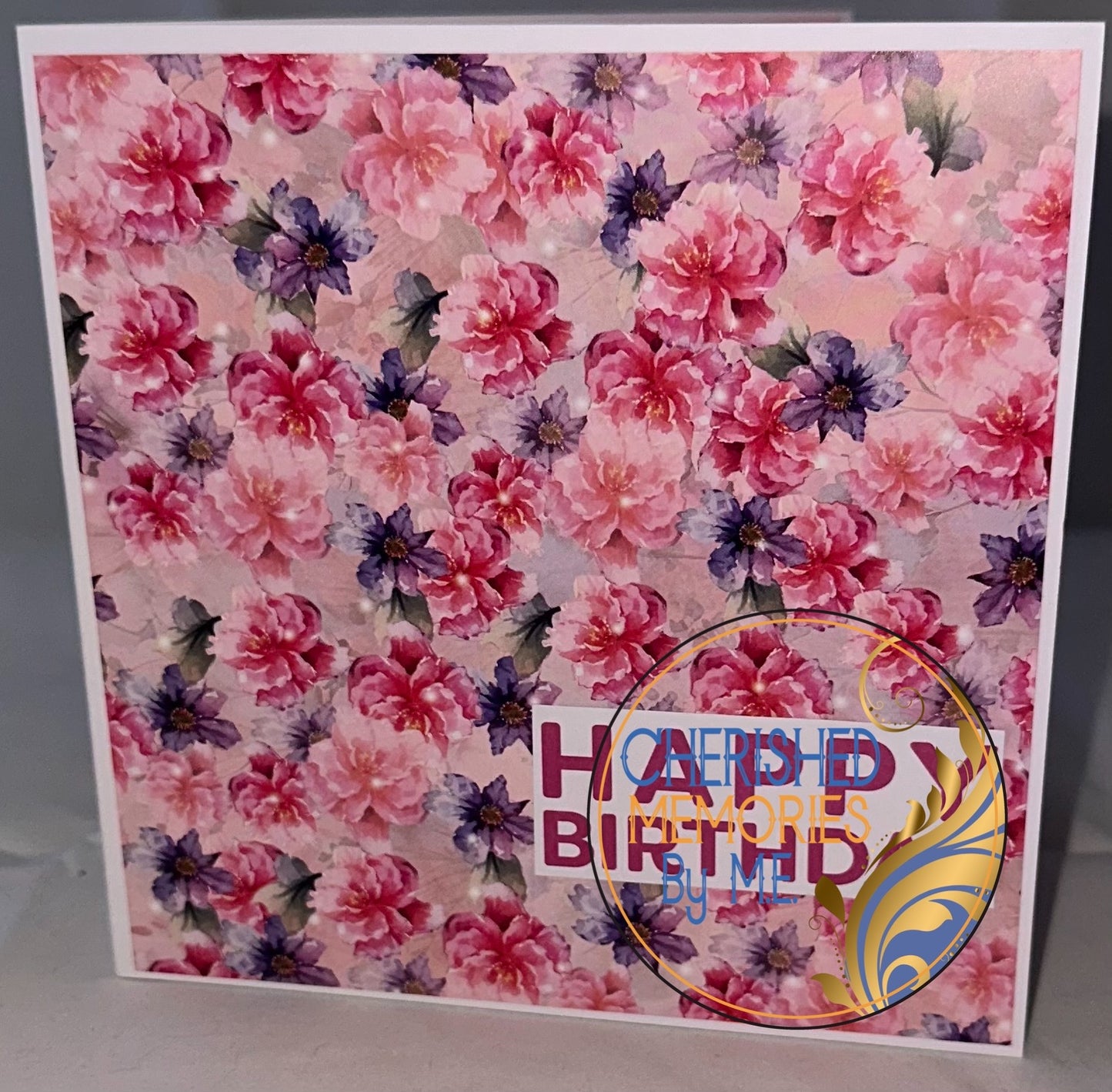 Birthday Pop-Up Book-fold Cards 6x6”