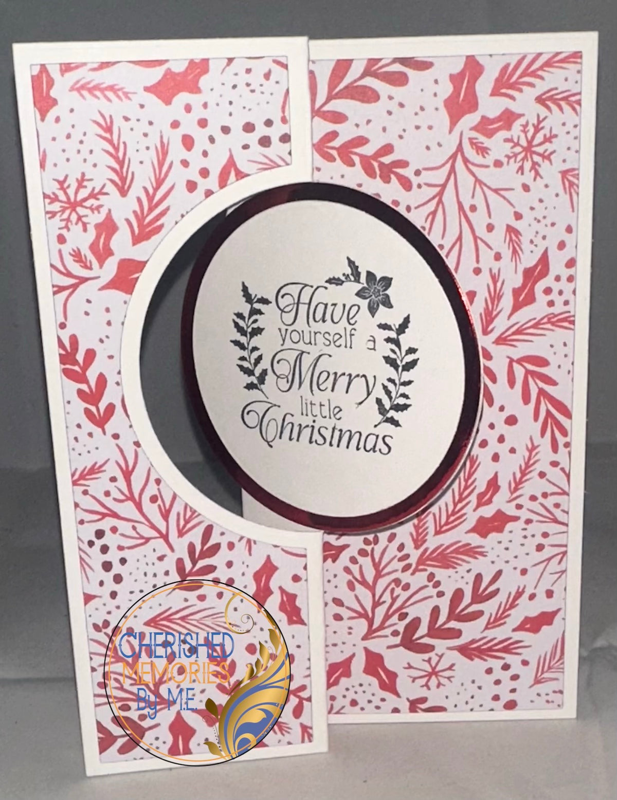 Single Flip Christmas Cards 5x7”