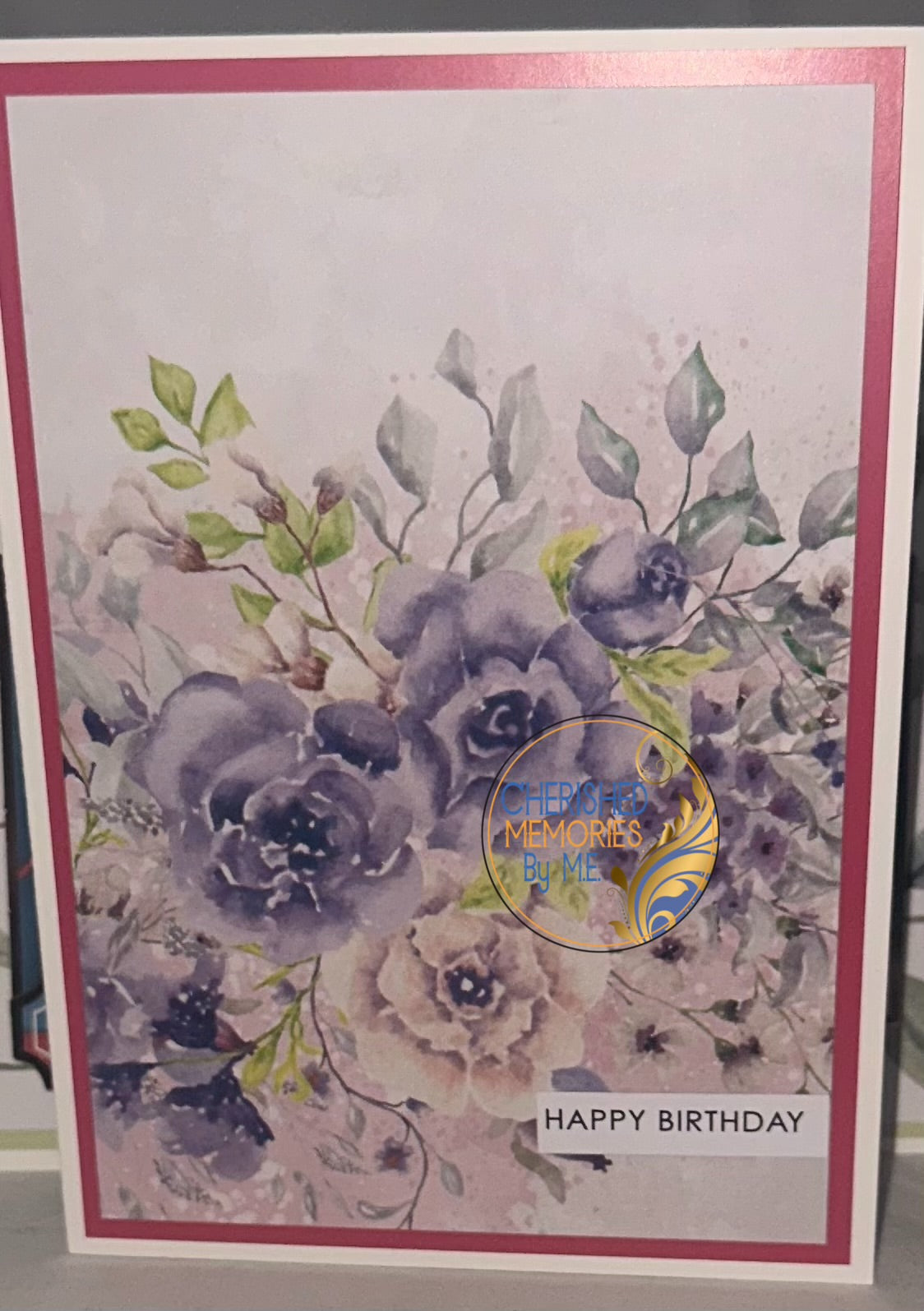 Side Folding Birthday Cards 5x7”