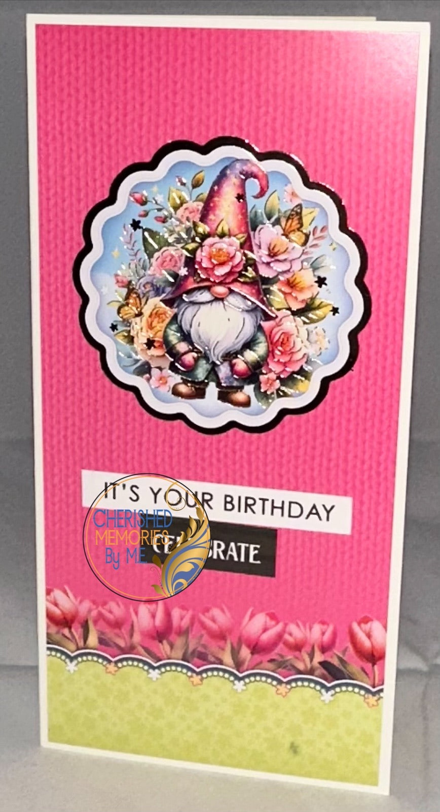 Gnome Birthday Cards DL & 5x7”