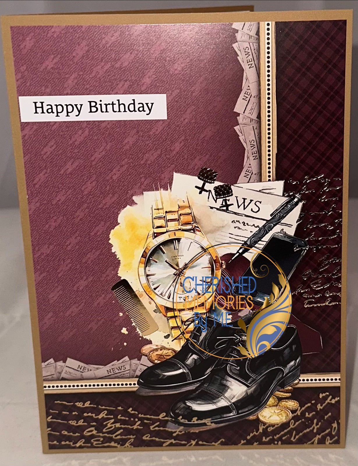 Birthday Cards for him 5x7” & 6x6”