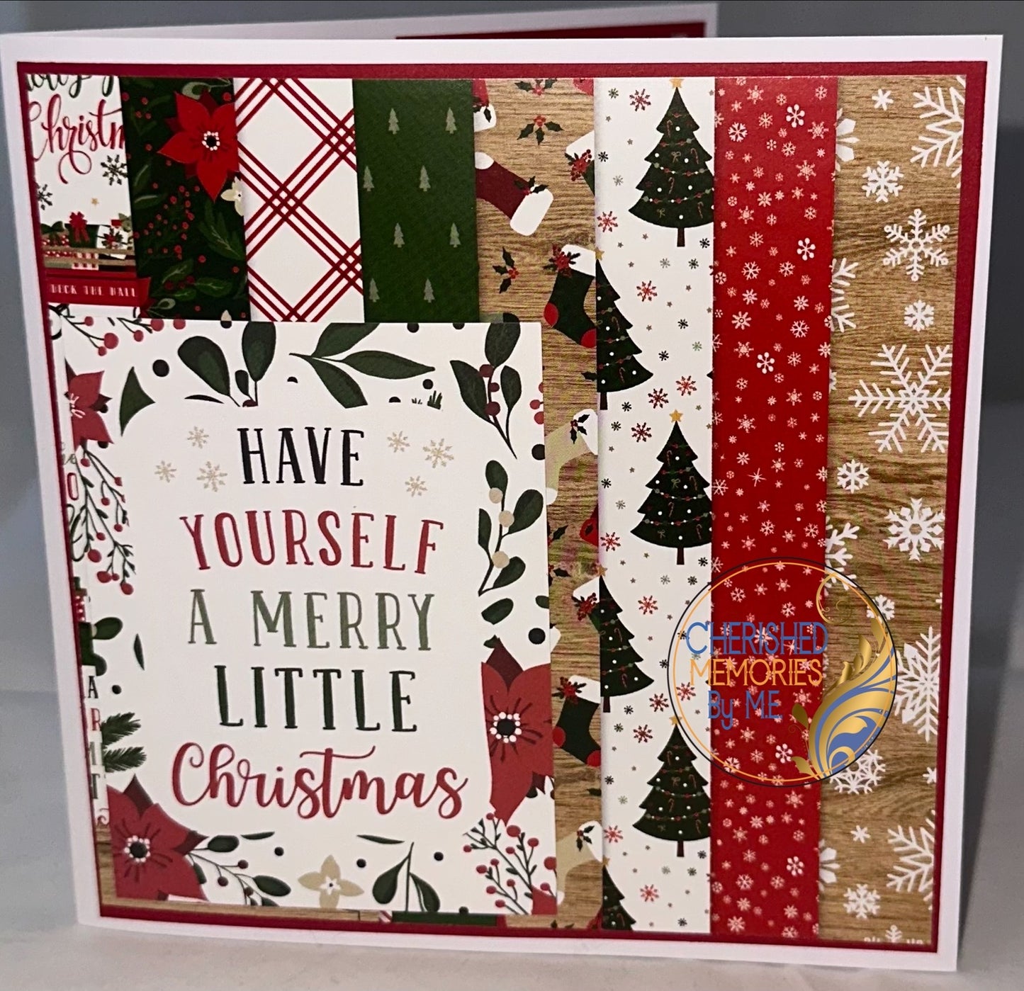 Christmas Pop-Up Book-fold Cards 6x6”