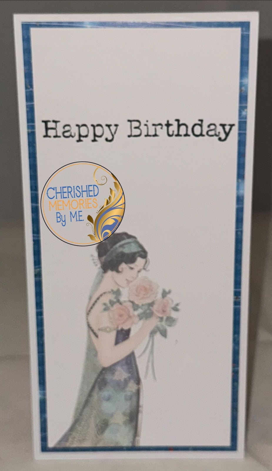 DL Top Folding Birthday Cards