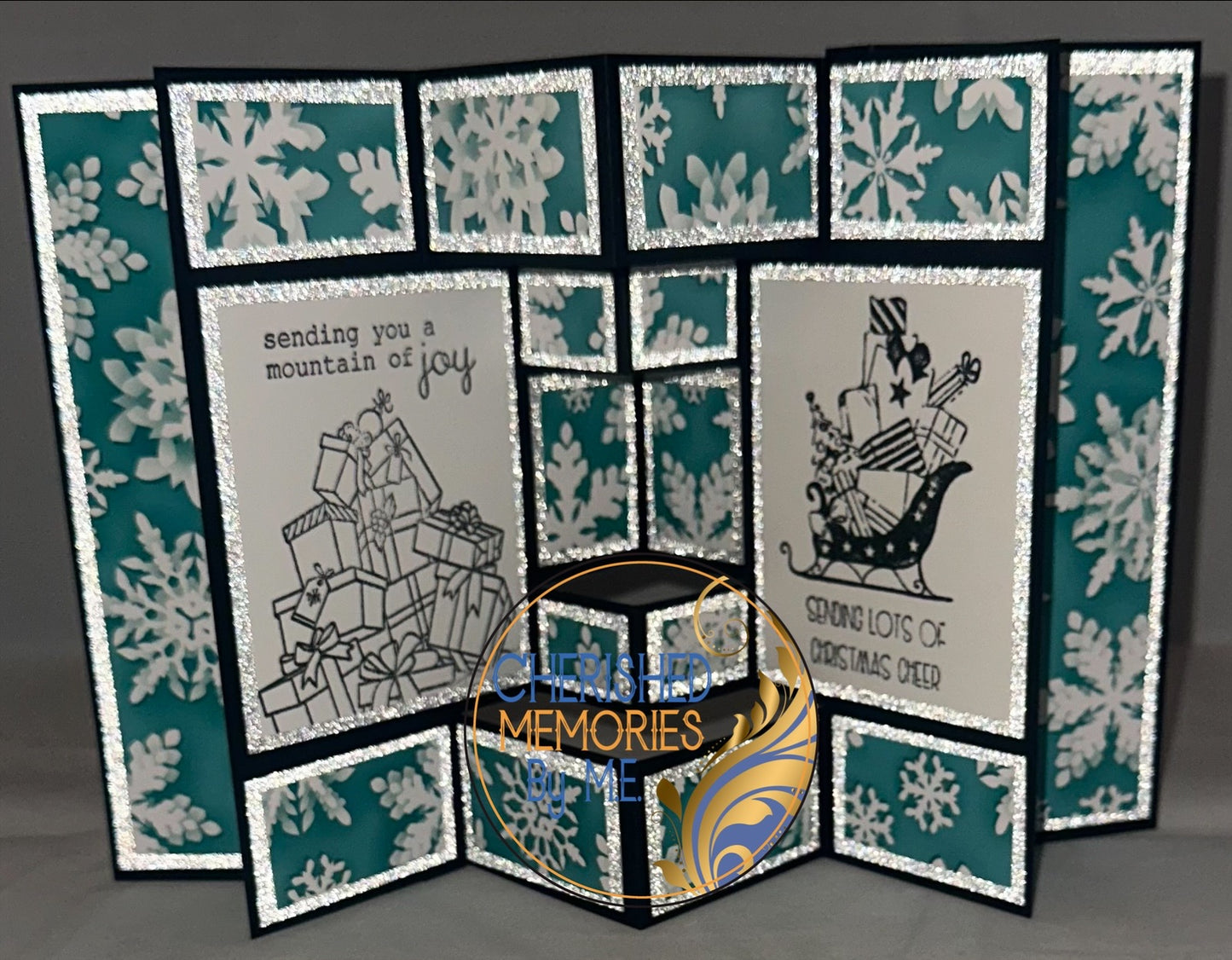 Winged Pop-Out Display Christmas Cards 5”x7”